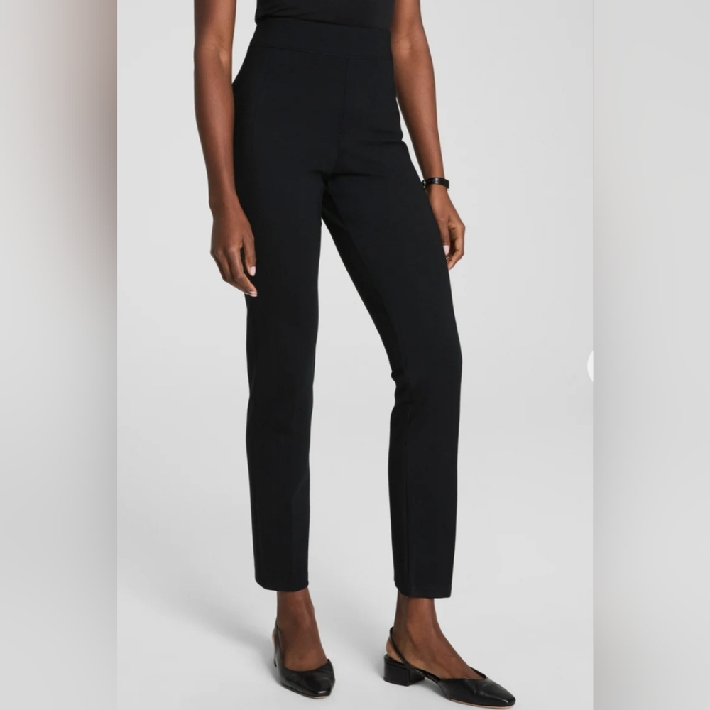 Spanx Ponte Slim Straight Pant Black Size XL